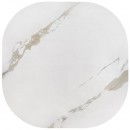 Стол журнальный HALMAR BORNA S белый мрамор/черный